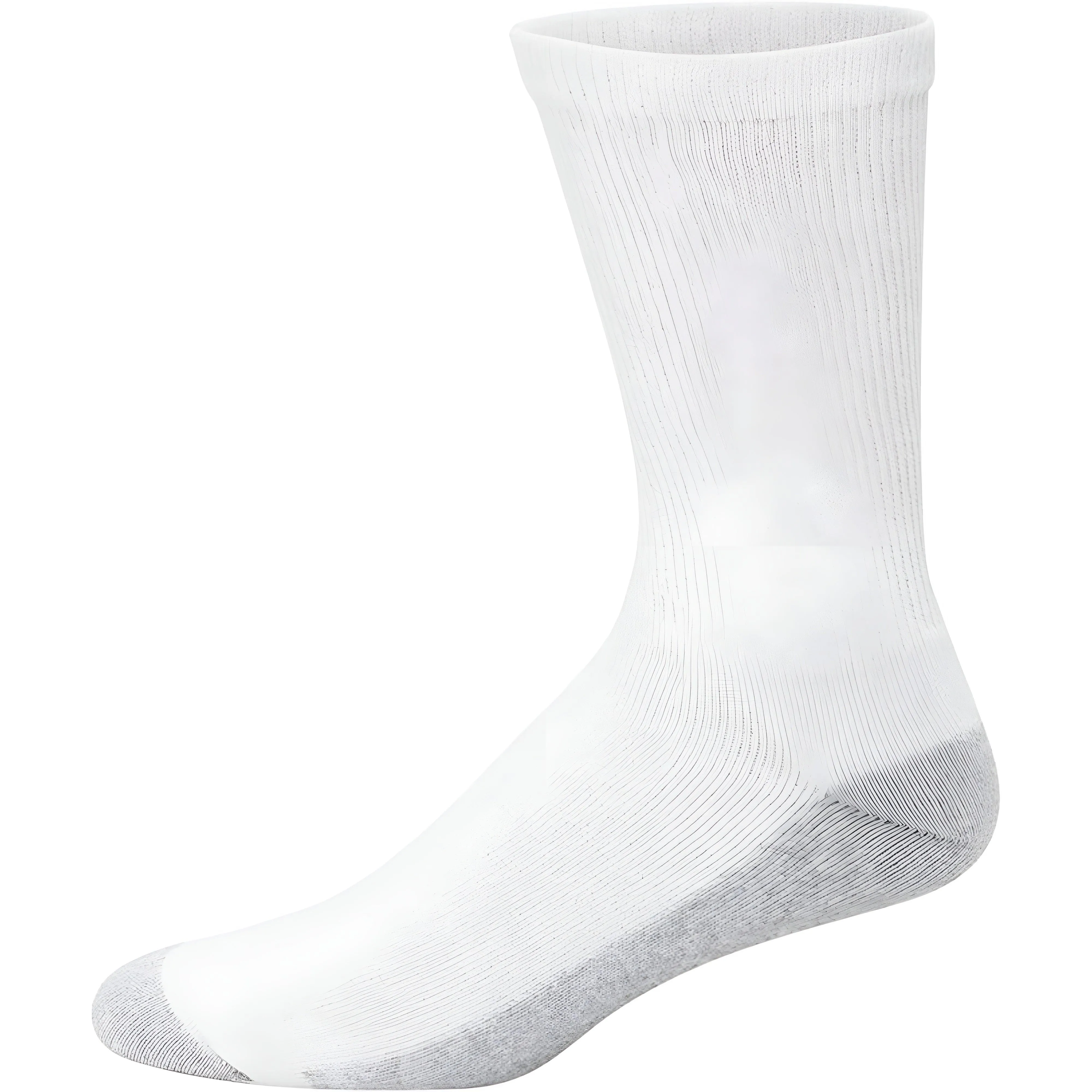 12 Pairs Cushioned Crew Socks