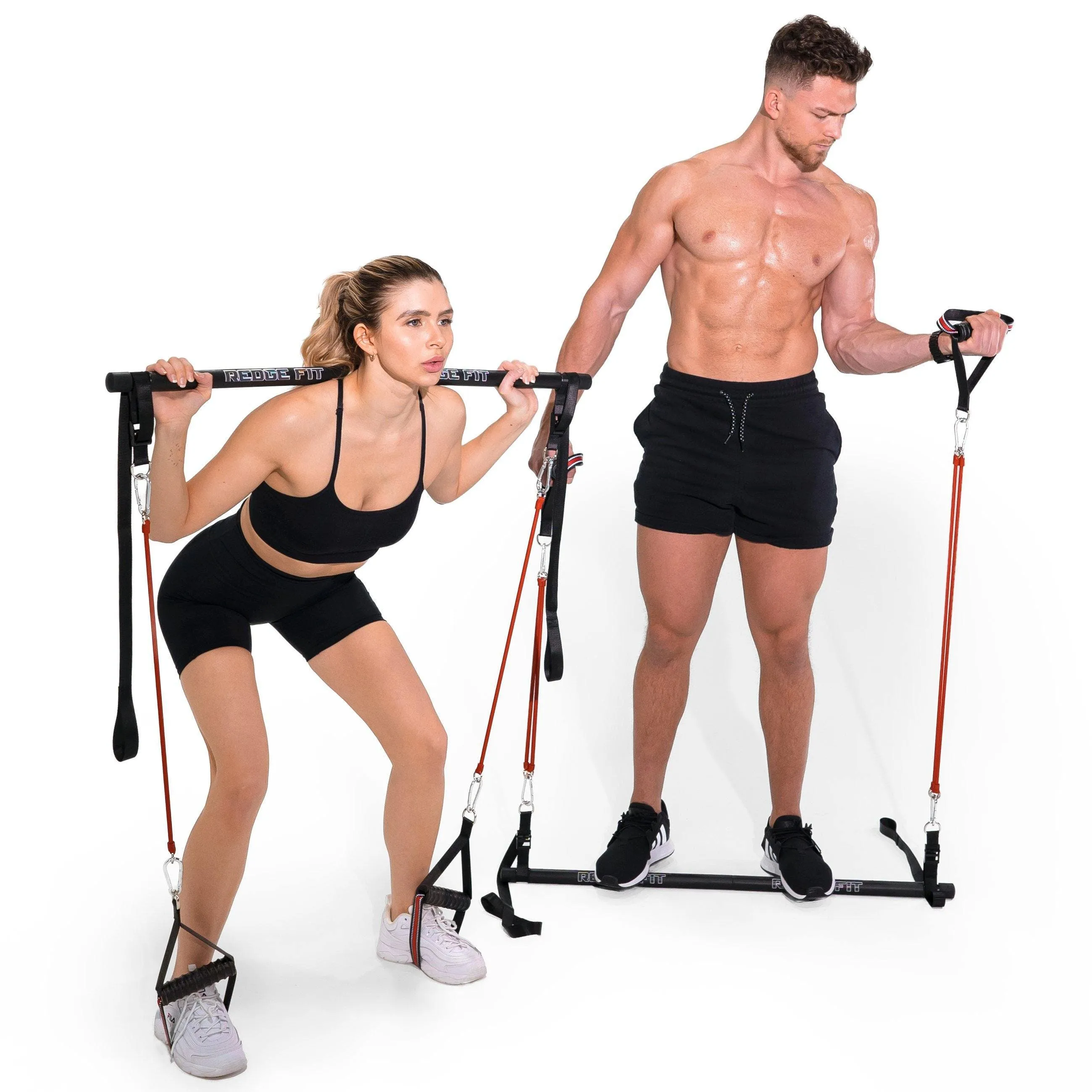 120lb Redge Portable Gym Machine With App