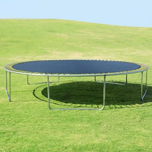 15' Trampoline Combo Bounce Jump Safety Enclosure Net with Ladder