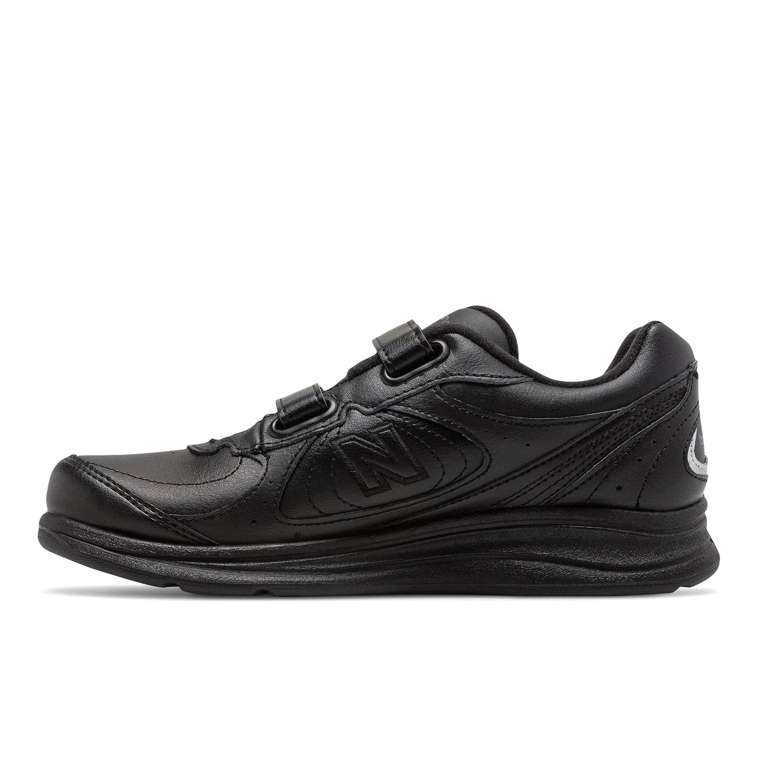 577v1 Velcro Walking Shoe Black (WW577VK)