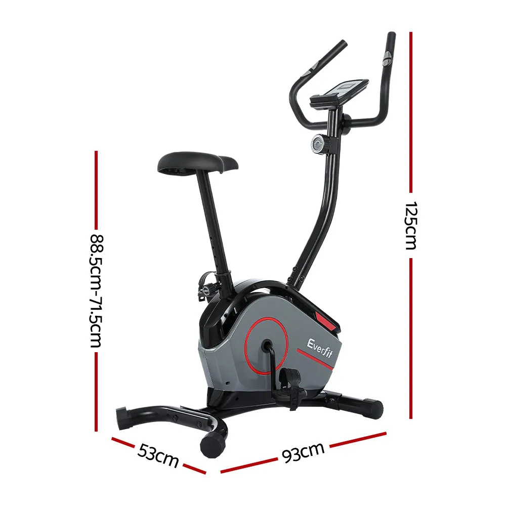 8-Level Magnetic Exercise Bike, 120kg Capacity - Everfit