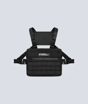 803 . Polyester Chest Rig Bag - Black