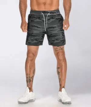 8100 . AirPro Regular-Fit Shorts - Grey Camo