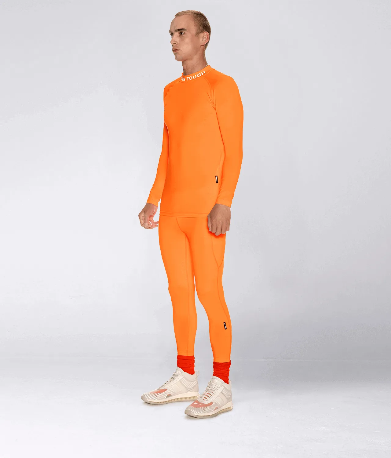 9600 . Compression Regular-Fit Shirt - Orange