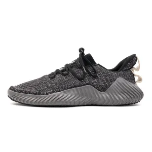 Adidas Alphabounce Lifestyle Sport Shoes Fabric Black Colour For Men