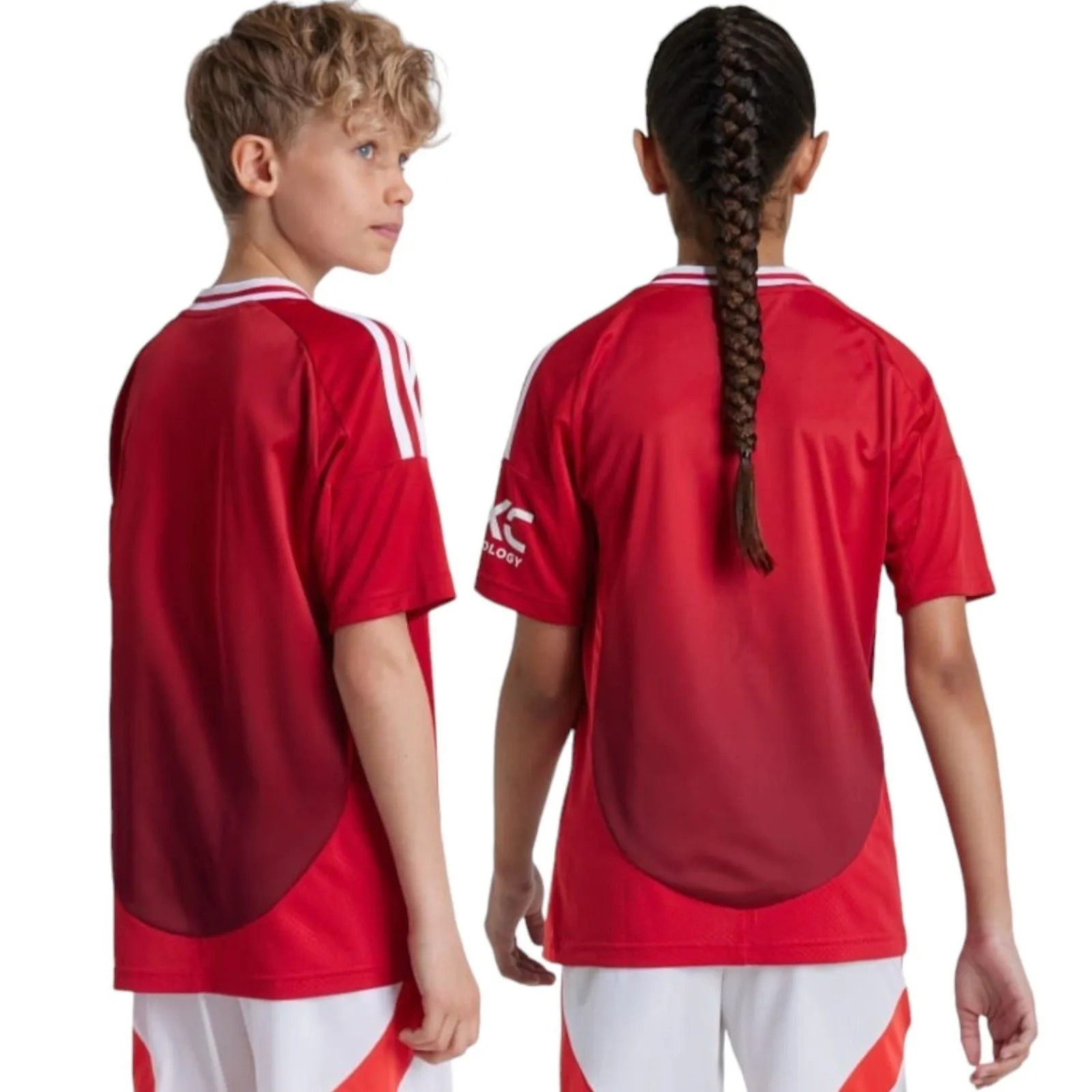 adidas Manchester Utd 2024/25 Kids Home Jersey