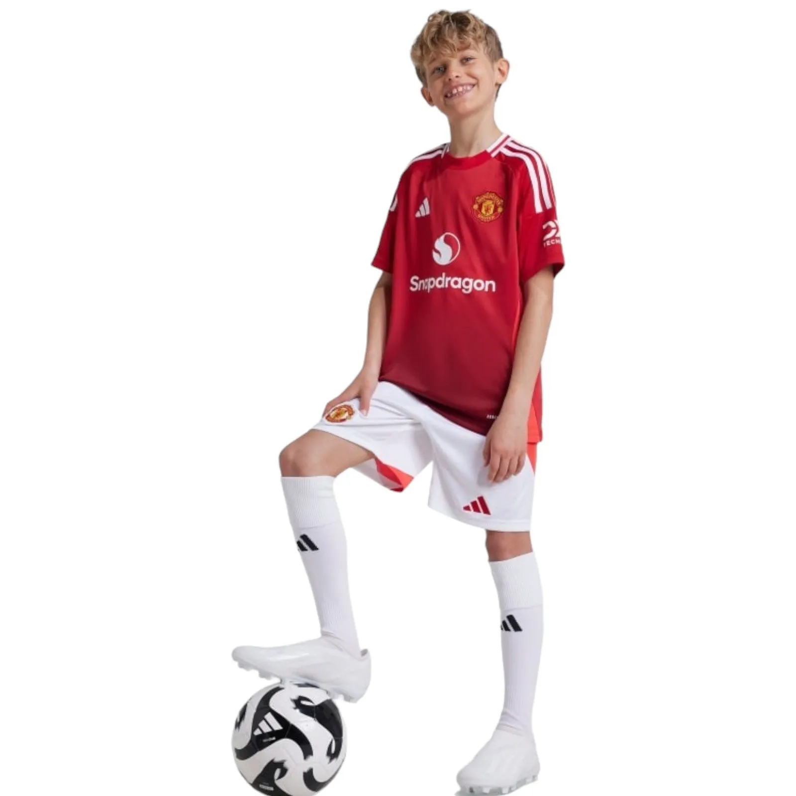 adidas Manchester Utd 2024/25 Kids Home Jersey