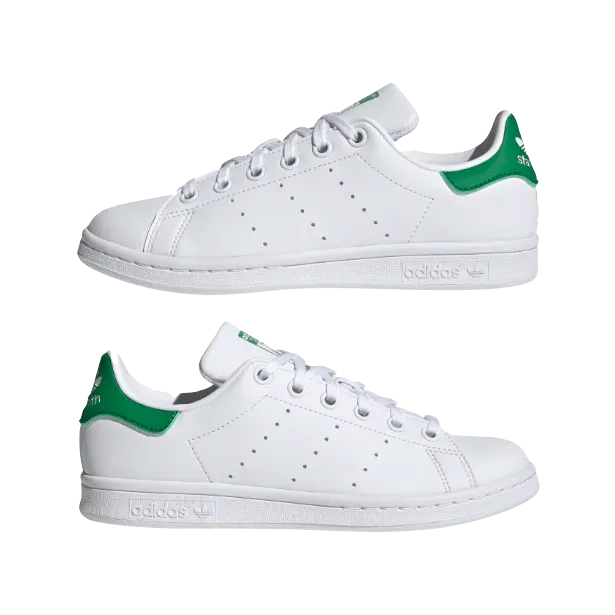 Adidas Originals scarpa sneakers da ragazzi Stan Smith FX7519 bianco-verde