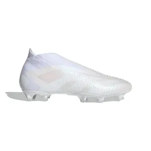 ADIDAS PREDATOR ACCURACY  FIRM GROUND SOCCER CLEATS-Cloud White / Cloud White / Cloud White