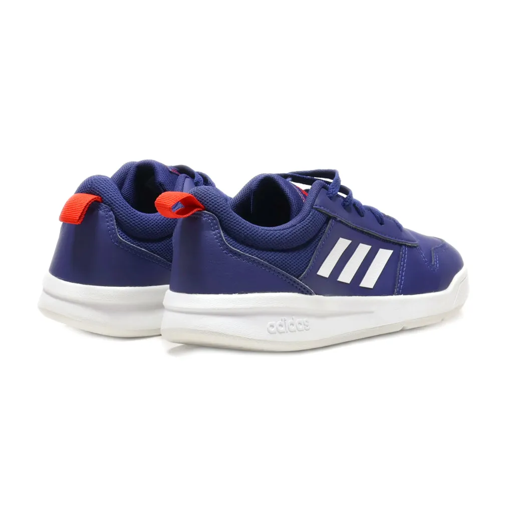 Adidas Tensaur K Sneakers Leather Blue Colour For Kids