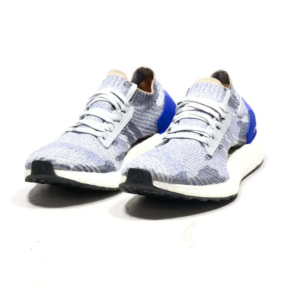 Adidas Ultra Boost Sport Shoes Fabric Grey Colour For Men