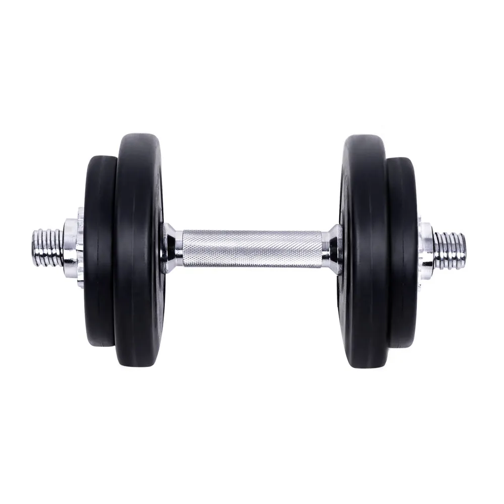 Adjustable 20kg Dumbbell Set, Non-Slip Handle, Everfit