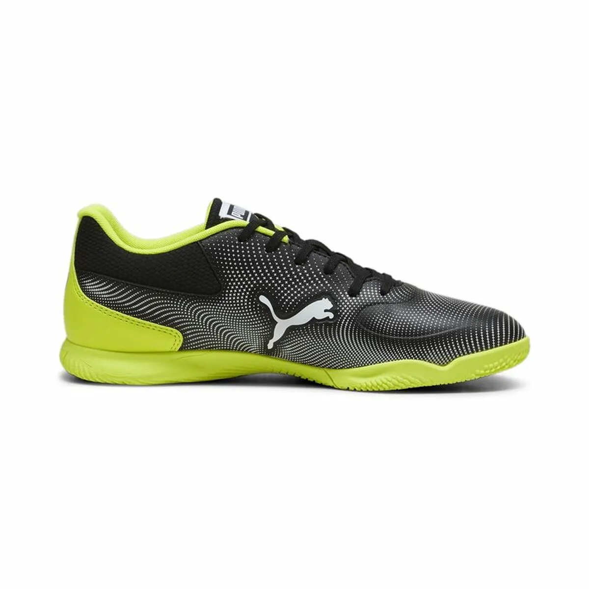 Adult's Indoor Football Shoes Puma Truco II Yellow White Black Unisex