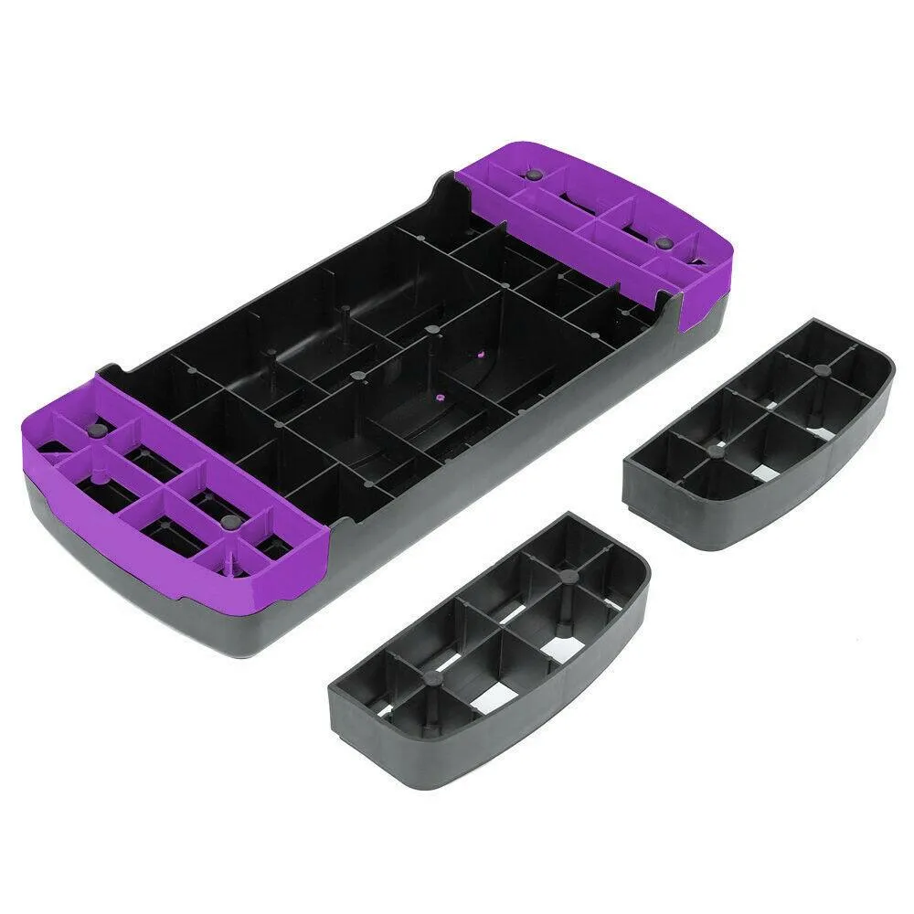 Aerobic Stepper - 68V Step 68cm Black/Purple