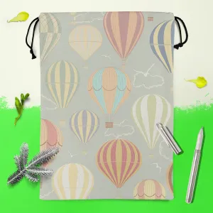 Air Balloons Reusable Sack Bag | Bag for Gym, Storage, Vegetable & Travel