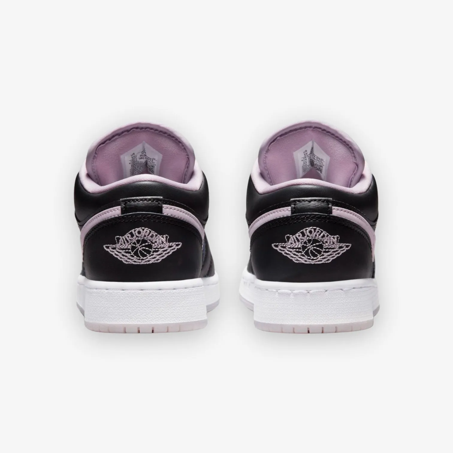 Air Jordan 1 Low SE Black Iced Lilac White GS Grade School DV1333-051