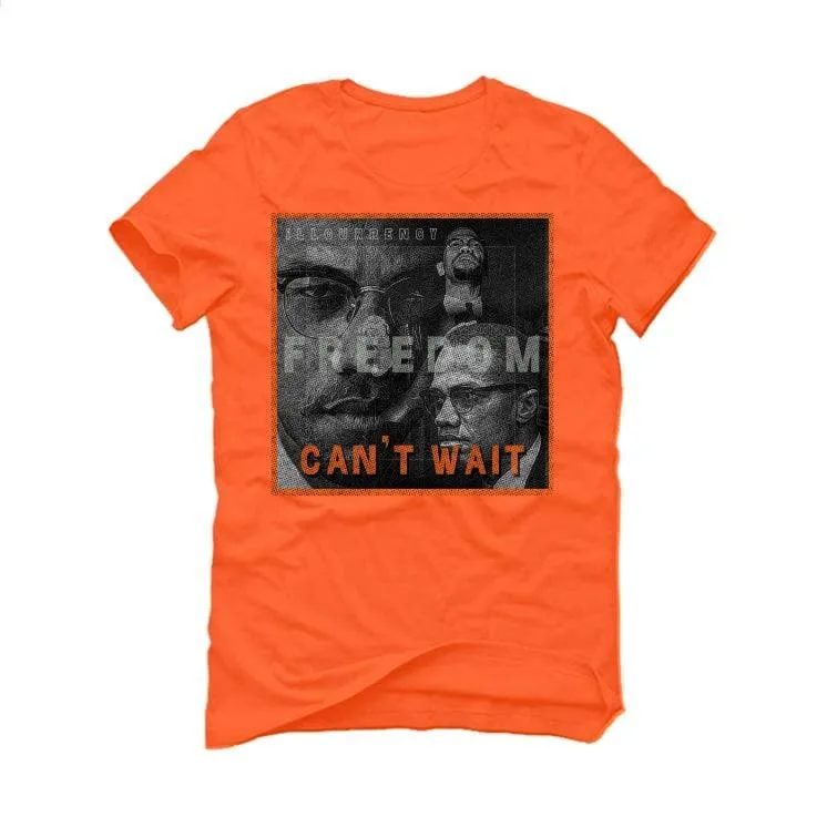 Air Jordan 5 “Shattered Backboard” 2021 Orange T-Shirt (FREEDOM CAN'T WAIT)