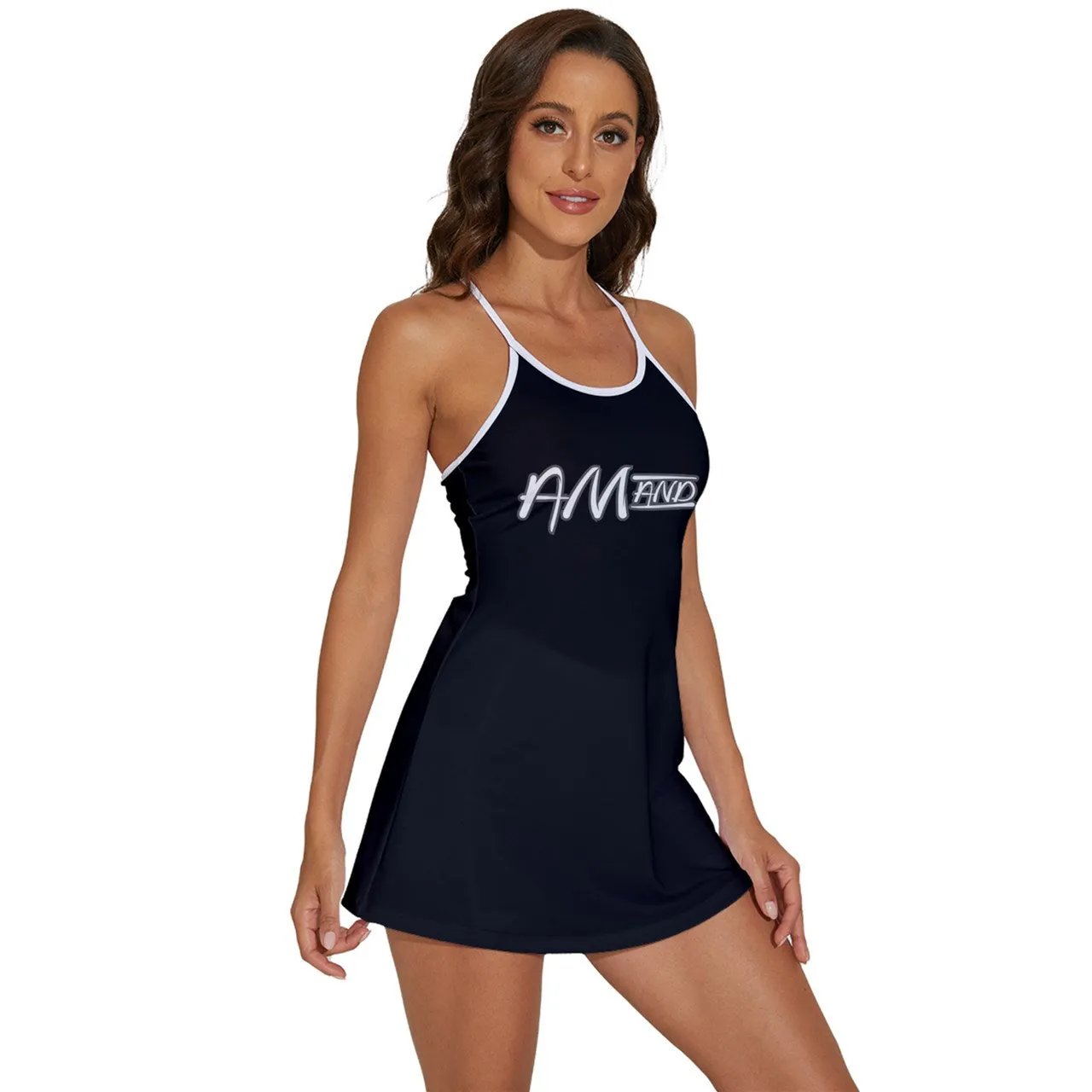 Am&Is Activewear 2-in-1 Flare Activity Dress - 3 colors