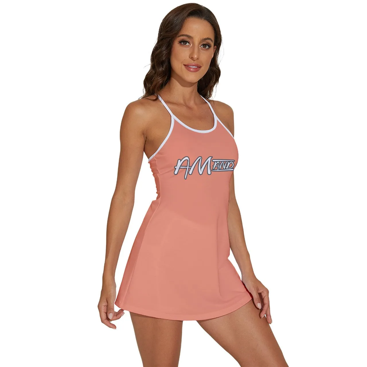 Am&Is Activewear 2-in-1 Flare Activity Dress - 3 colors