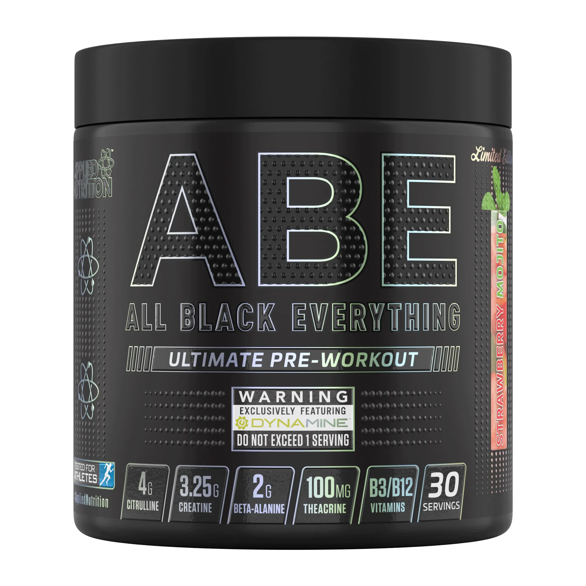 Applied Nutrition ABE (All Black Everything) 375g Strawberry Mojito