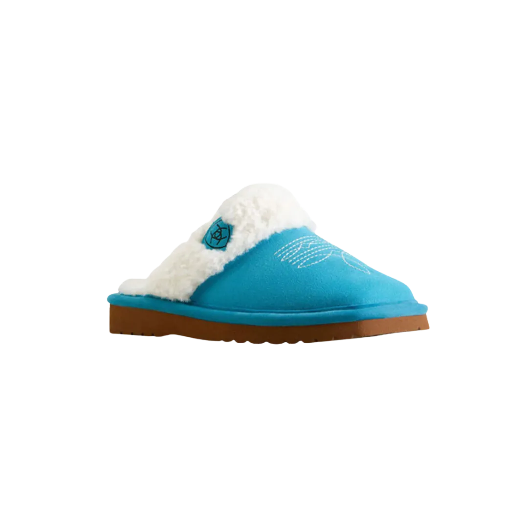 Ariat Women's Jackie Square Bright Turquoise Slipper