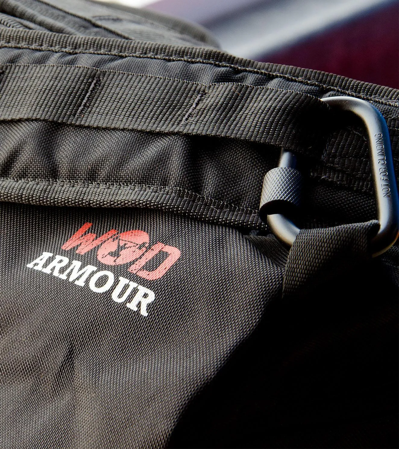 Armour Gym and Travel Bag with carabiner