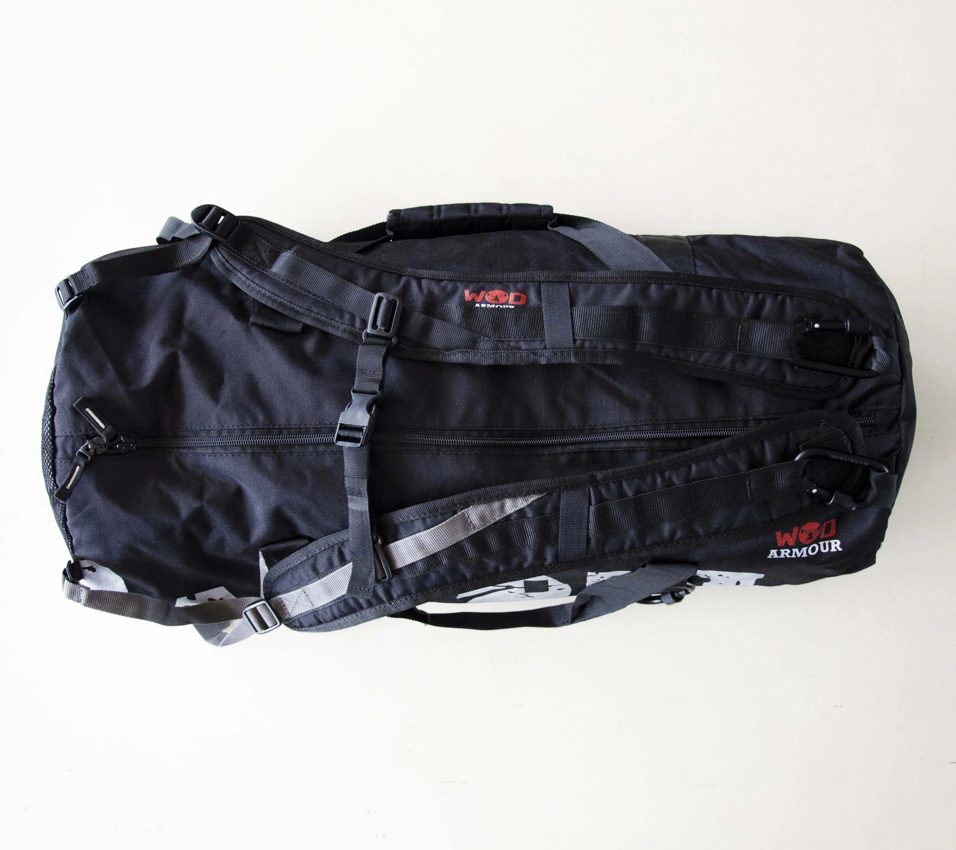 Armour Gym and Travel Bag with carabiner