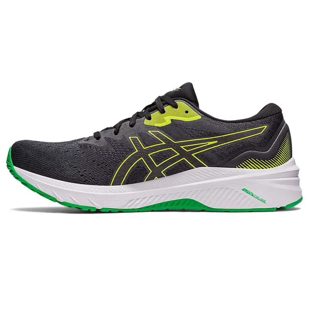 ASICS GT-1000 11 (M) - BLACK/CILANTRO RUNNING SHOES