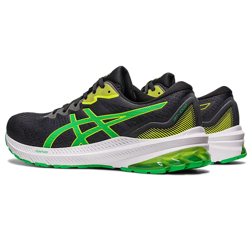 ASICS GT-1000 11 (M) - BLACK/CILANTRO RUNNING SHOES