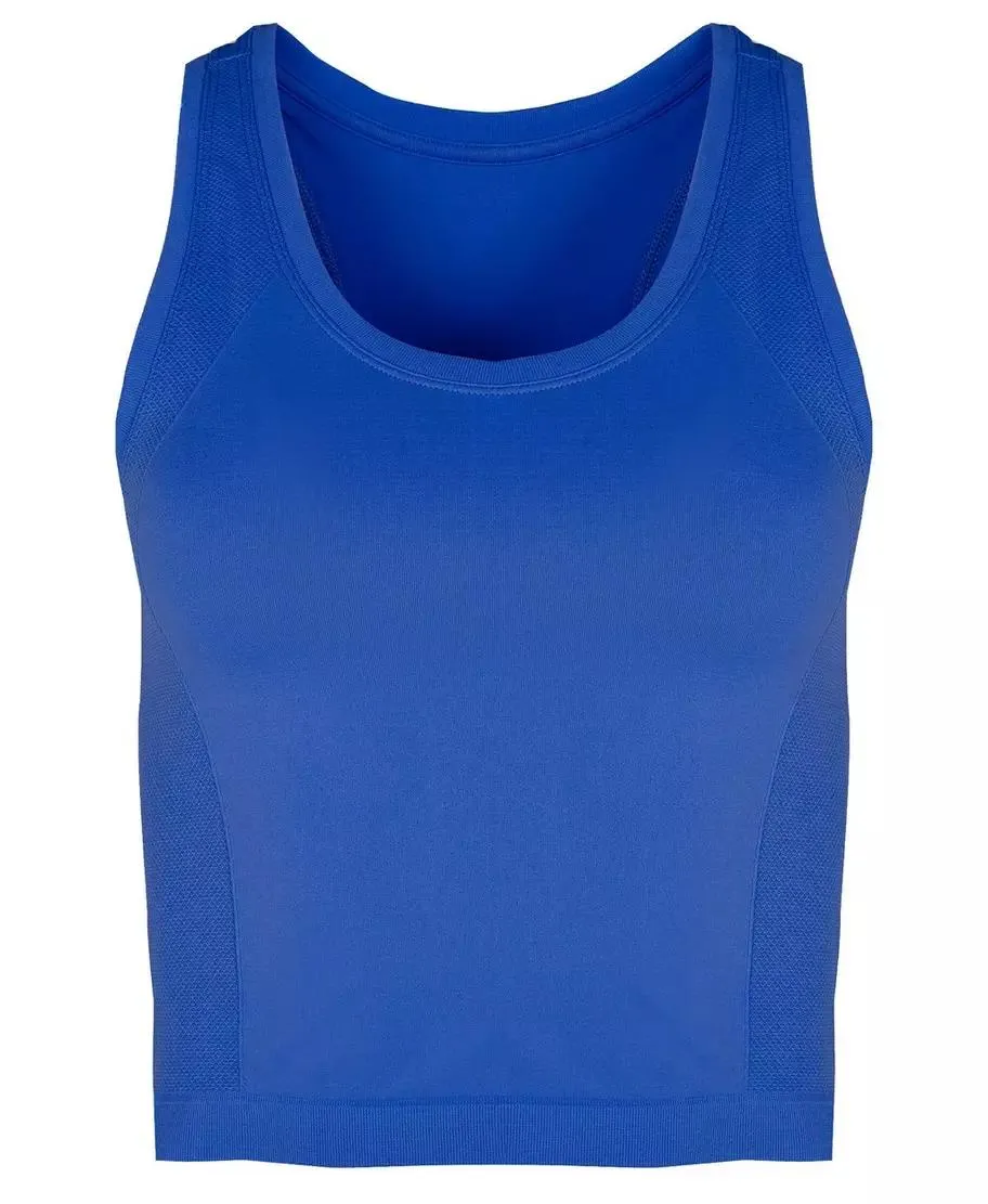 Athlete Seamless Workout Tank Sb6545 Lightning-Blue