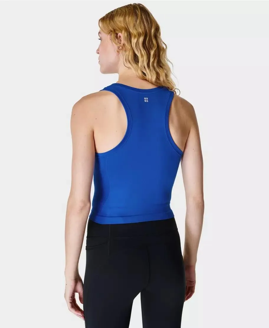 Athlete Seamless Workout Tank Sb6545 Lightning-Blue