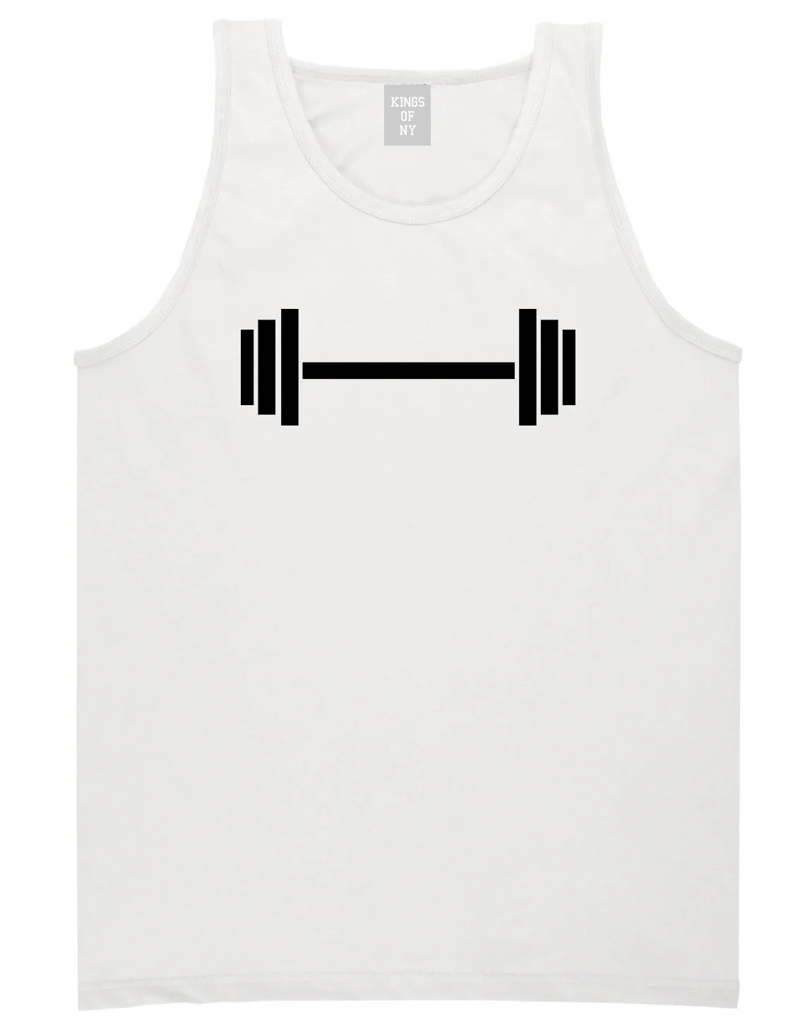 Barbell Workout Gym Mens Tank Top Shirt