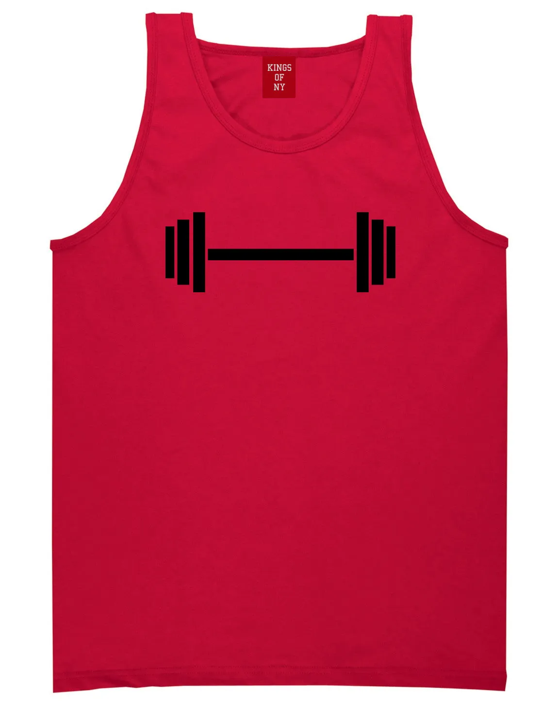 Barbell Workout Gym Mens Tank Top Shirt