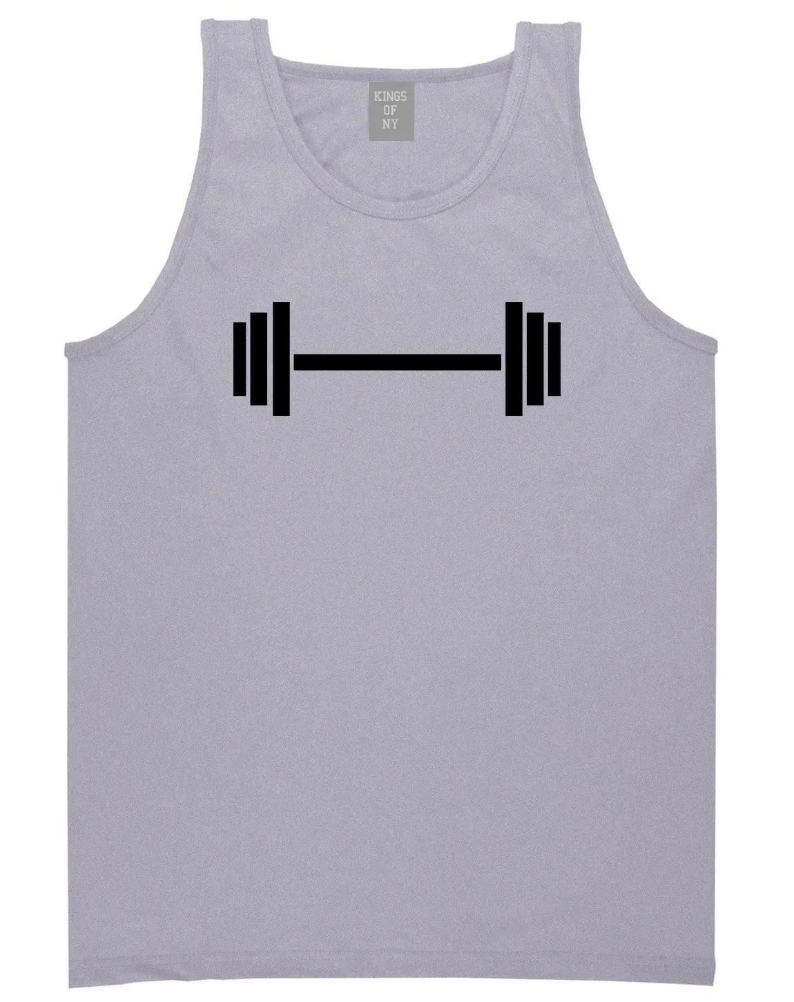 Barbell Workout Gym Mens Tank Top Shirt