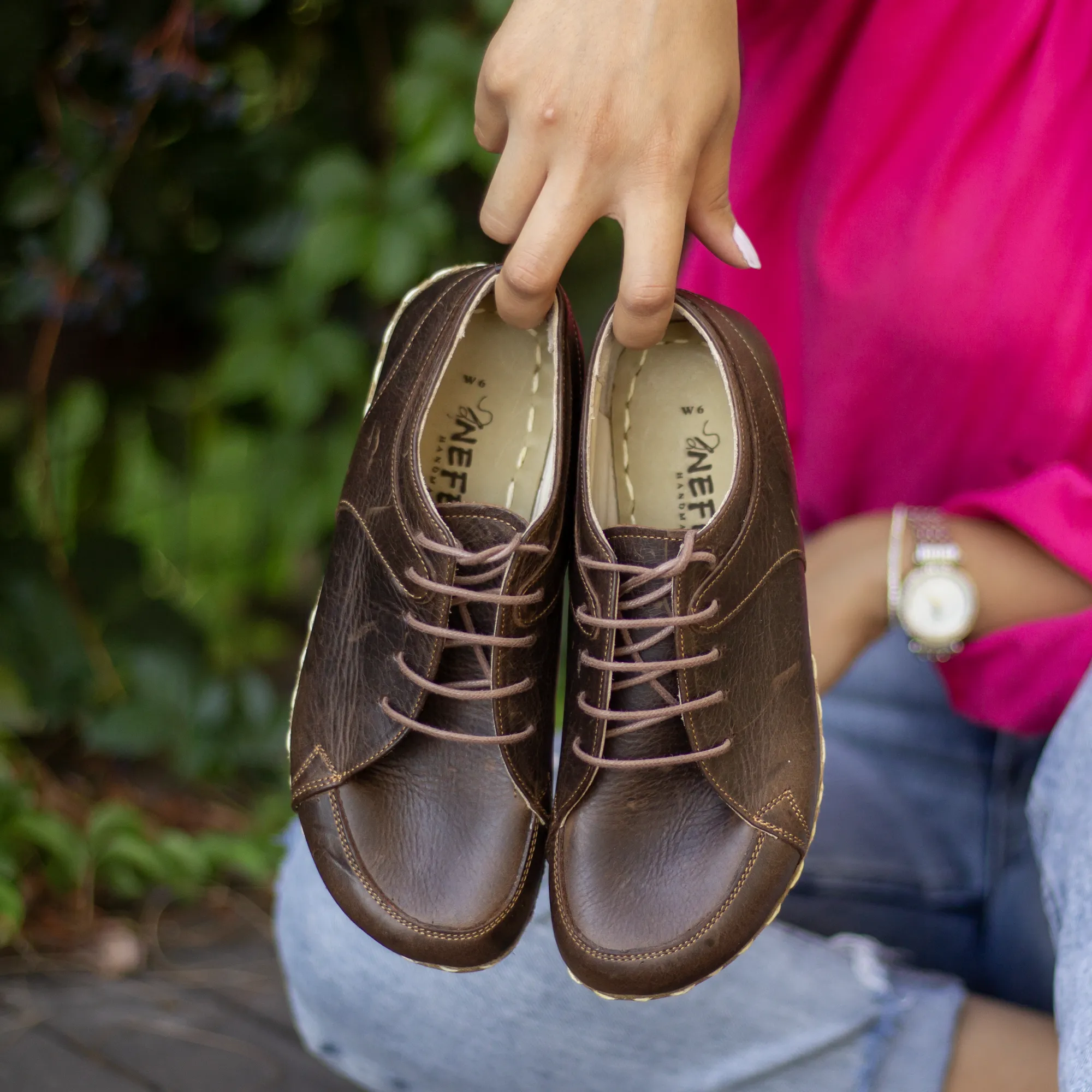 Barefoot Sneaker Crazy Classic Brown for Women