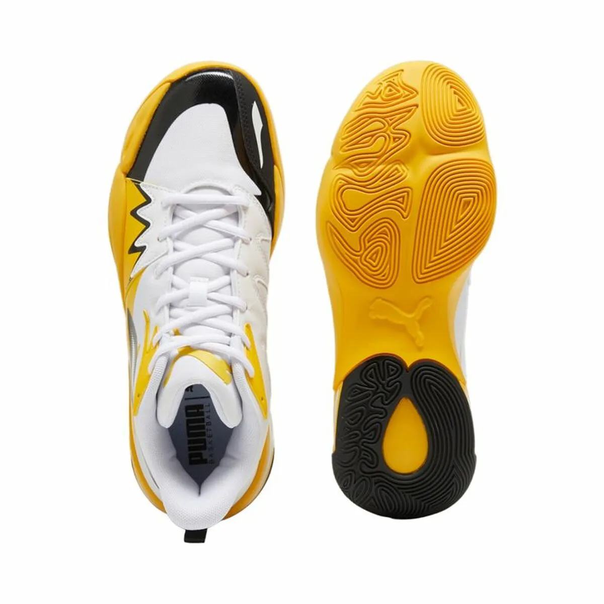 Basketball Shoes for Adults Puma Genetics Yellow