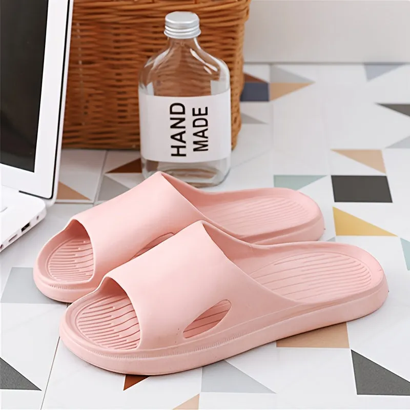 Bathroom Soft Bottom Comfortable Slides Indoor Outdoor Eva Material Slippers