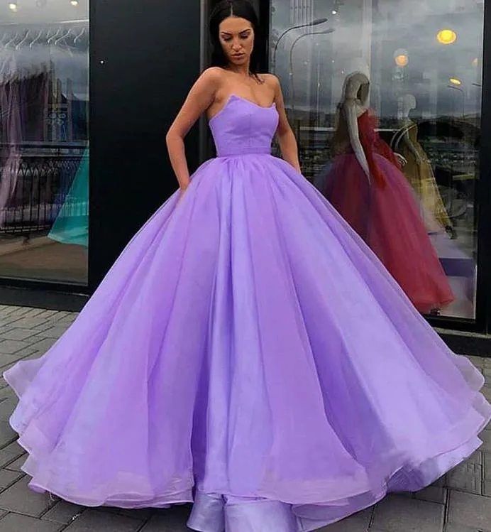 Blue Ball Gown Sweetheart Prom Dress, Princess Floor Length Tulle Quinceanera Dresses UQ2259