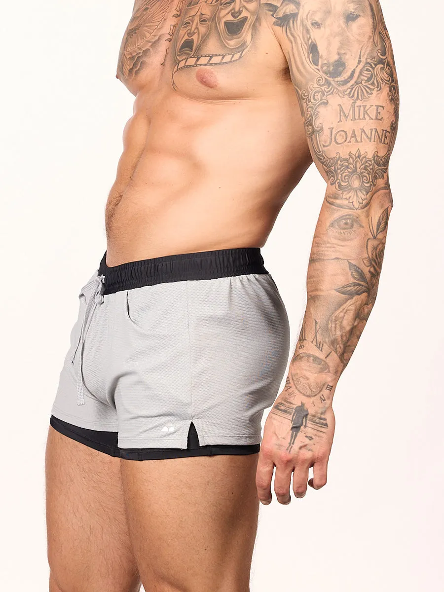 Body Force 2-in-1 Gym Shorts