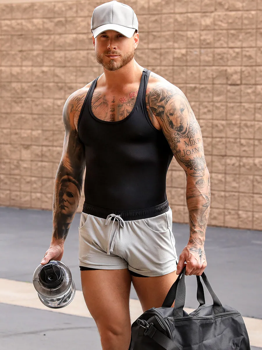 Body Force 2-in-1 Gym Shorts