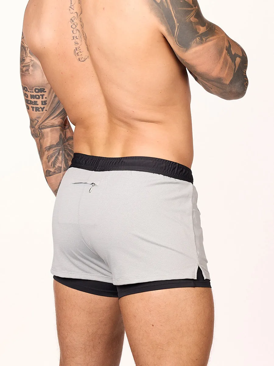 Body Force 2-in-1 Gym Shorts