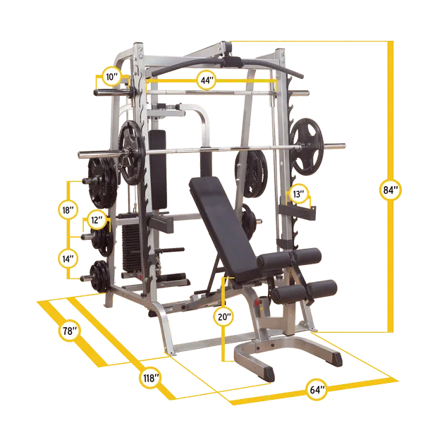 Body-Solid Series 7 Smith Package