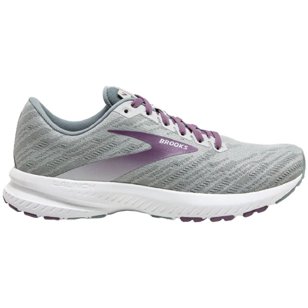 Brooks Launch 7 Antarctica/Lead/Grape Running Shoe (Women's)