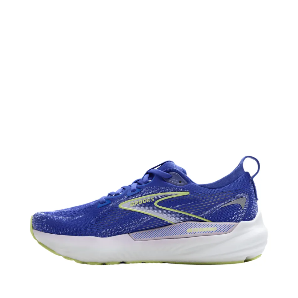 Brooks Women's Glycerin GTS 22 Running Shoes in Amparo Blue/Hyper Iris/Yellow SS25