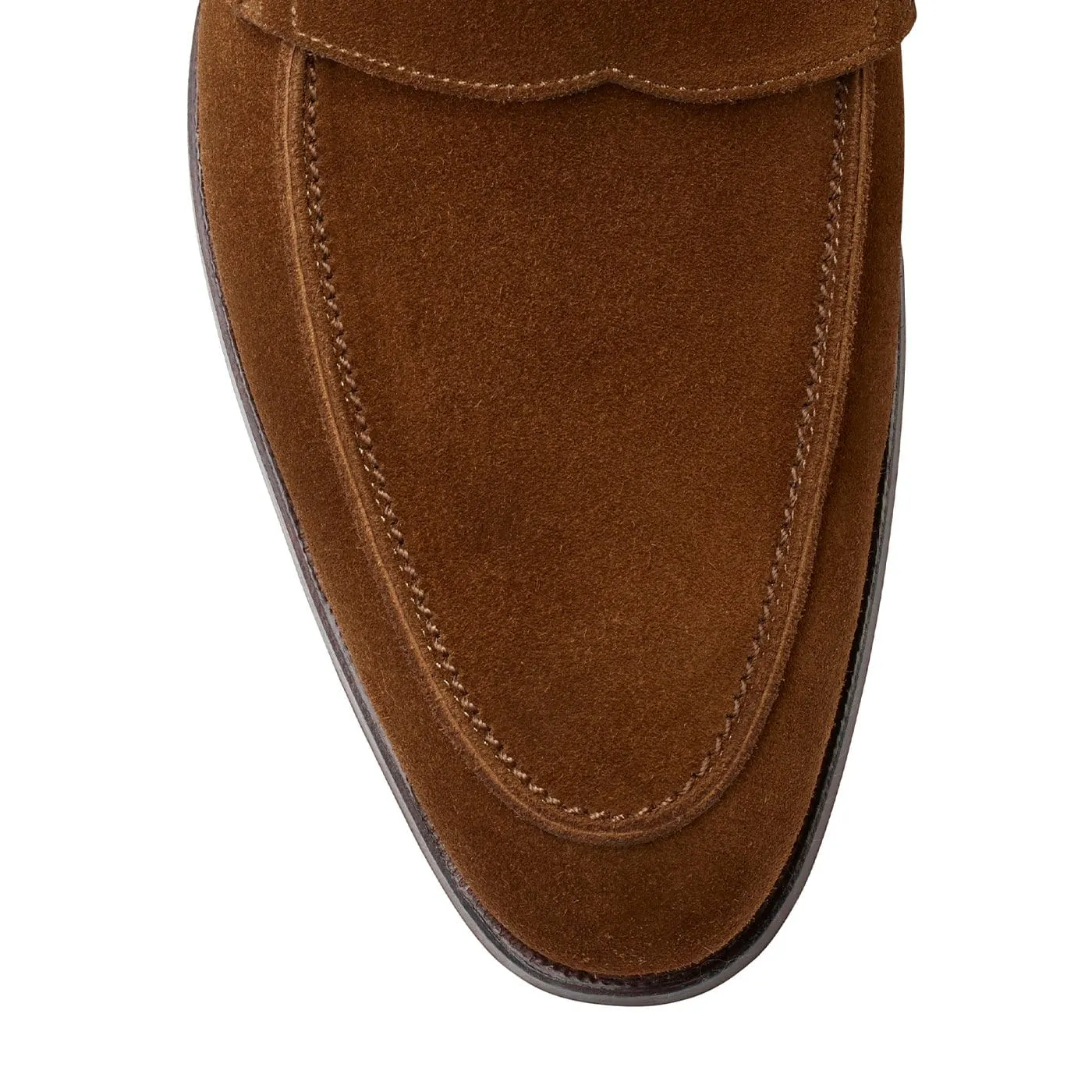 Cadogan Tobacco Calf Suede