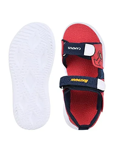 Campus KIDS GC-22928K BLU/RED Outdoor sandal -1 UK/India