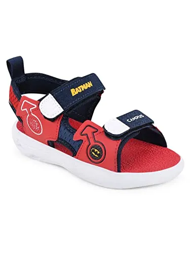 Campus KIDS GC-22928K BLU/RED Outdoor sandal -1 UK/India