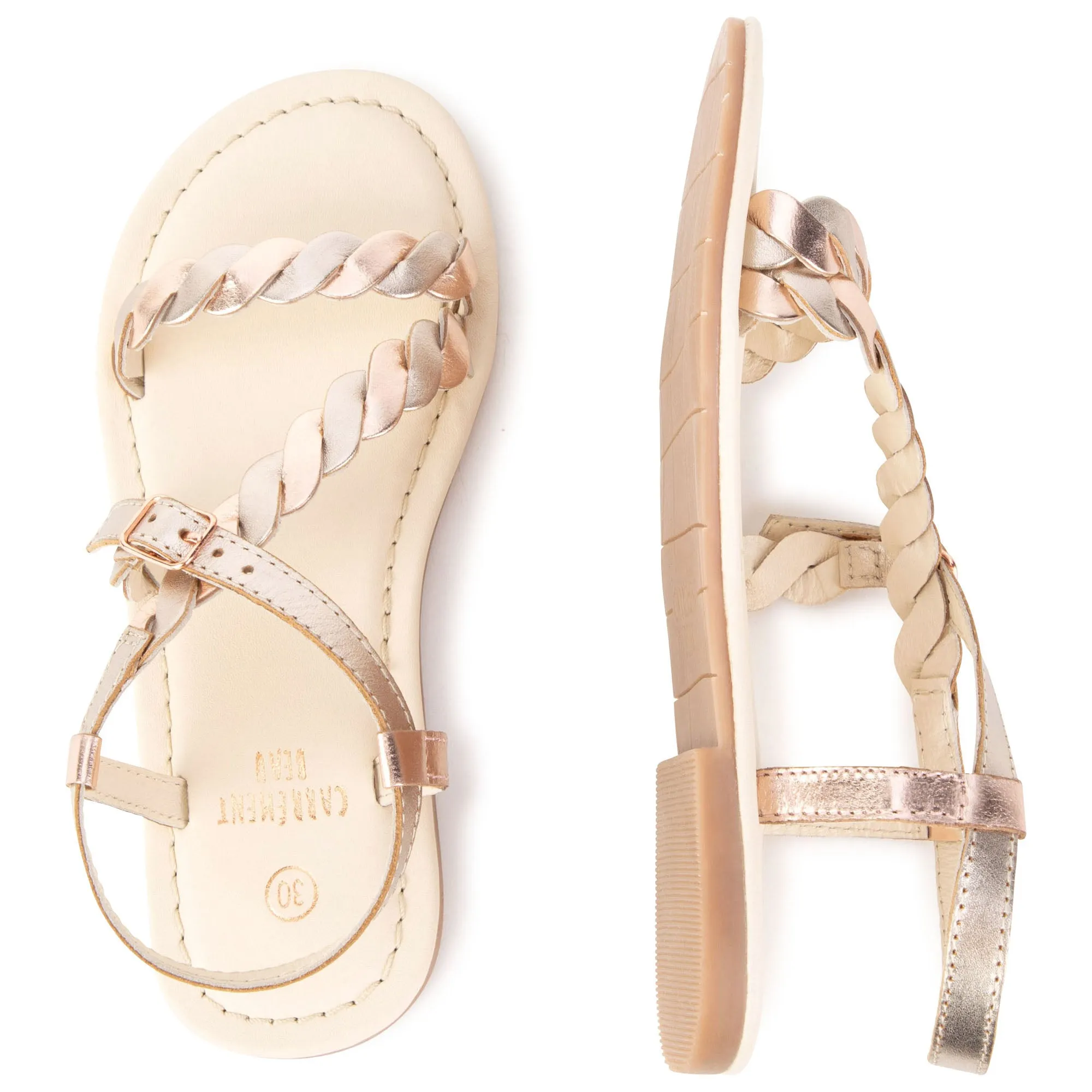 Carrement Beau Sandals Spring 1 Copper