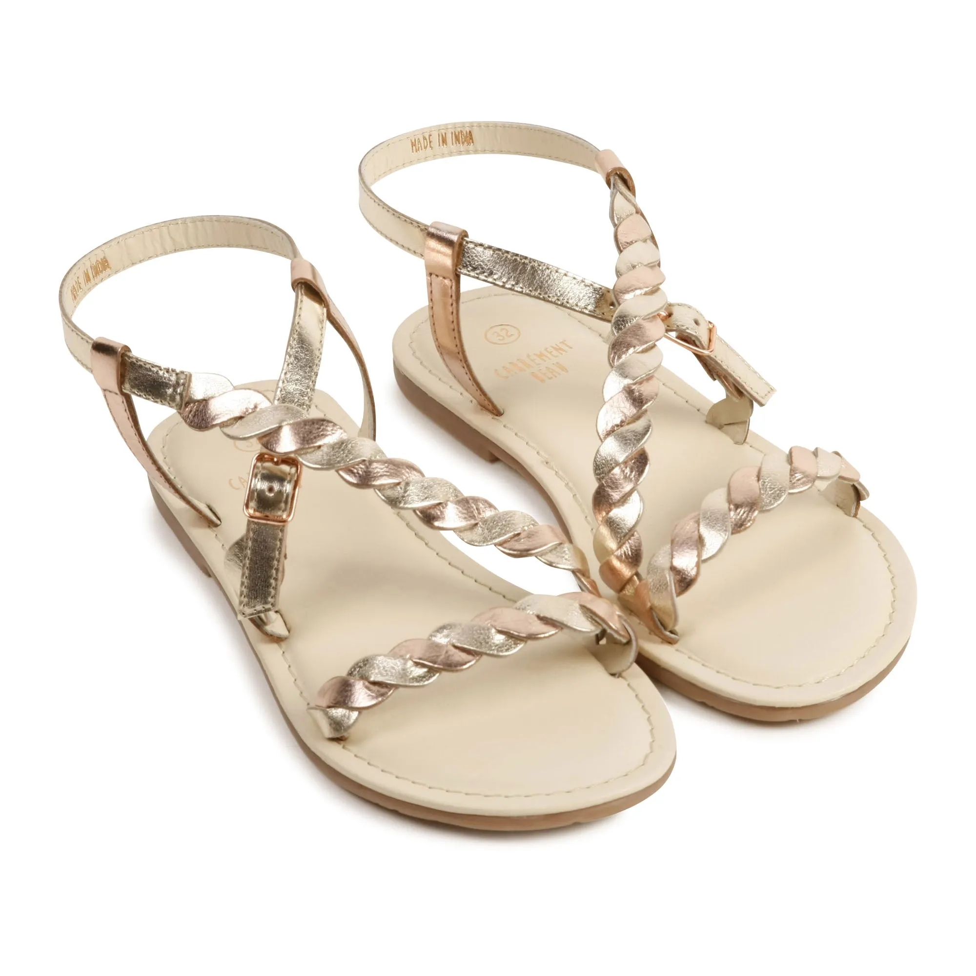 Carrement Beau Sandals Spring 1 Copper