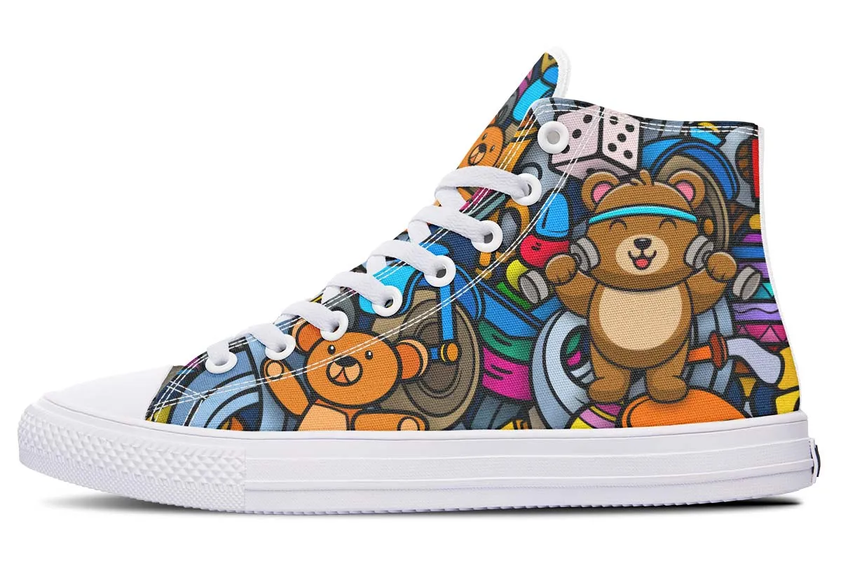 Cartoon Fit Teddy Bear